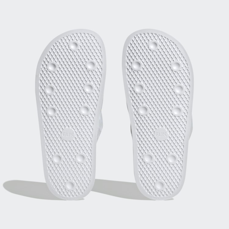 Adilette Slides Essenciais Adidas Branco