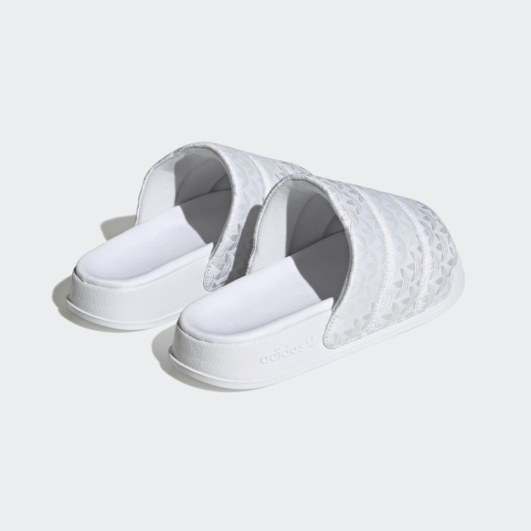 Adilette Slides Essenciais Adidas Branco