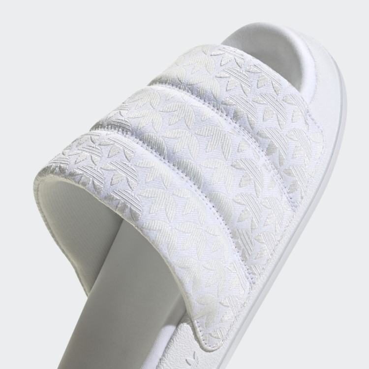Adilette Slides Essenciais Adidas Branco