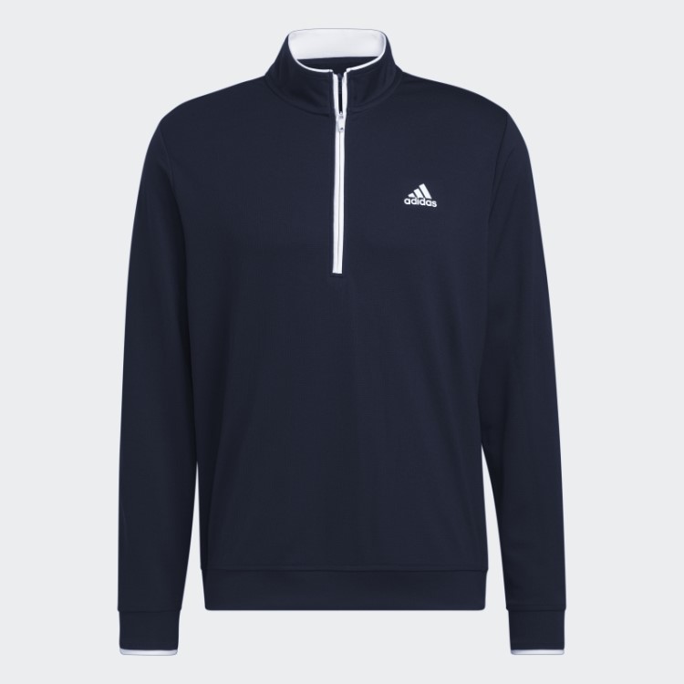 Adidas Moletom Azul Marinho Com Zíper
