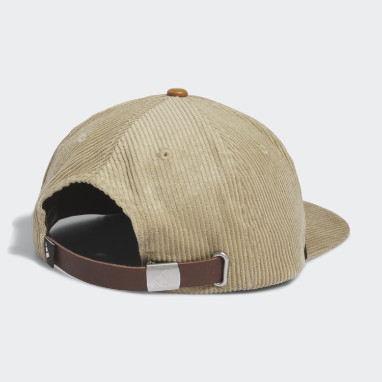 Chapéu De Corda De Cinco Painéis De Couro De Veludo De Cânhamo Adidas