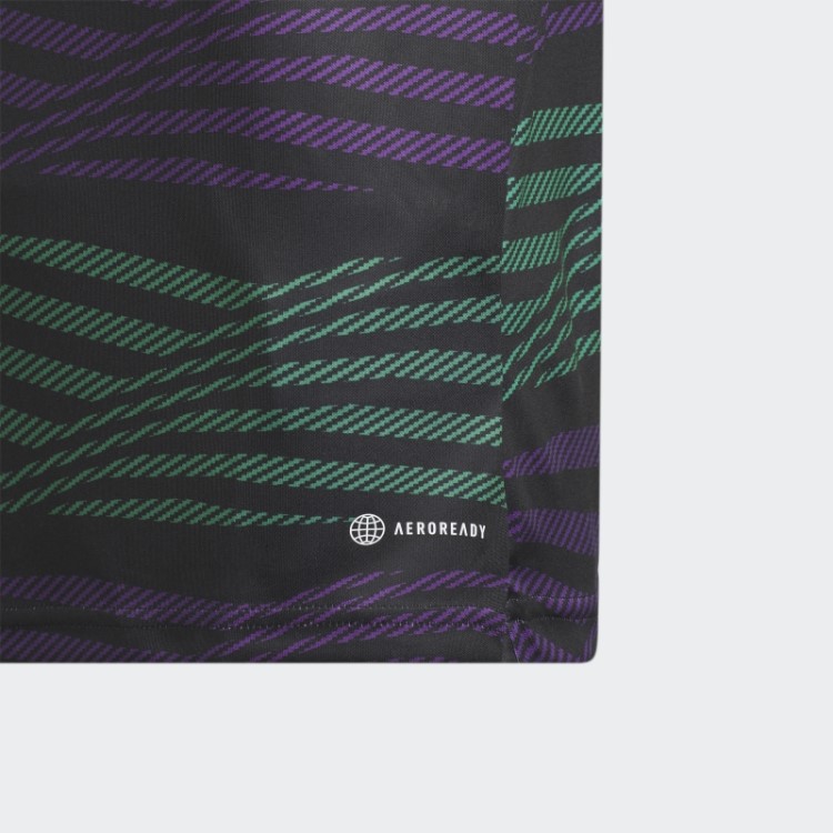 Camisa Pré-jogo Adidas Real Madrid Preta