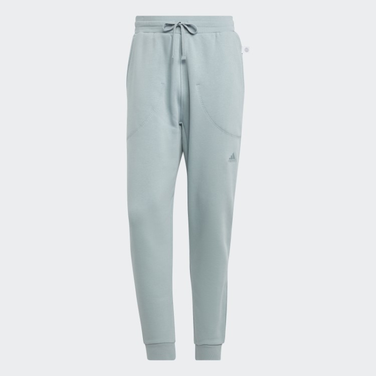 Calça De Lã Studio Lounge Adidas Cinza