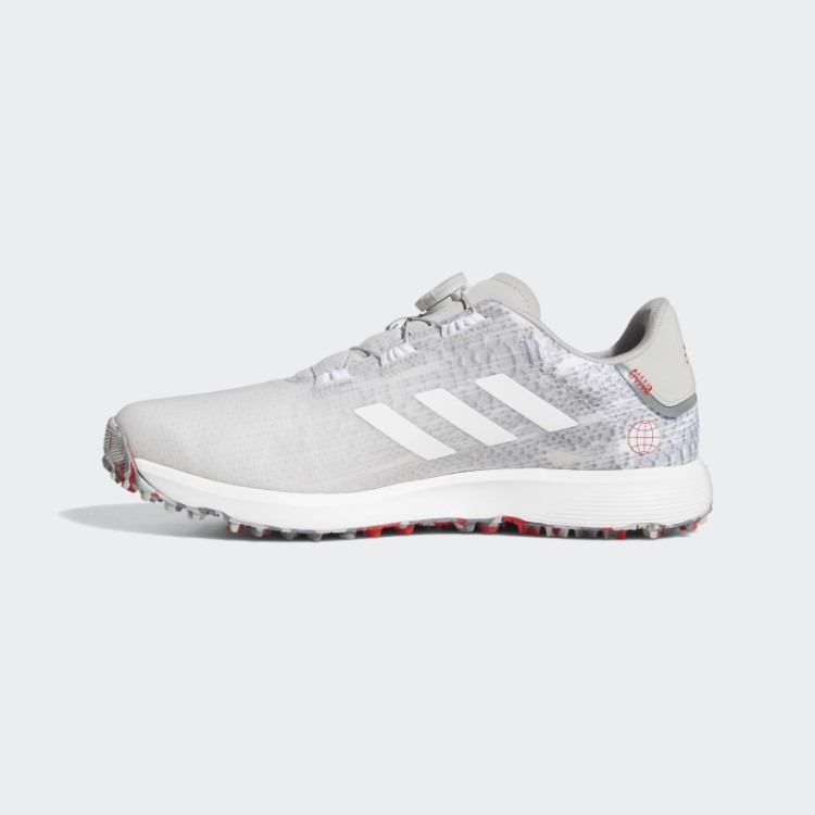Tênis De Golfe S2g Boa Largos Sem Pontas Adidas Cinza