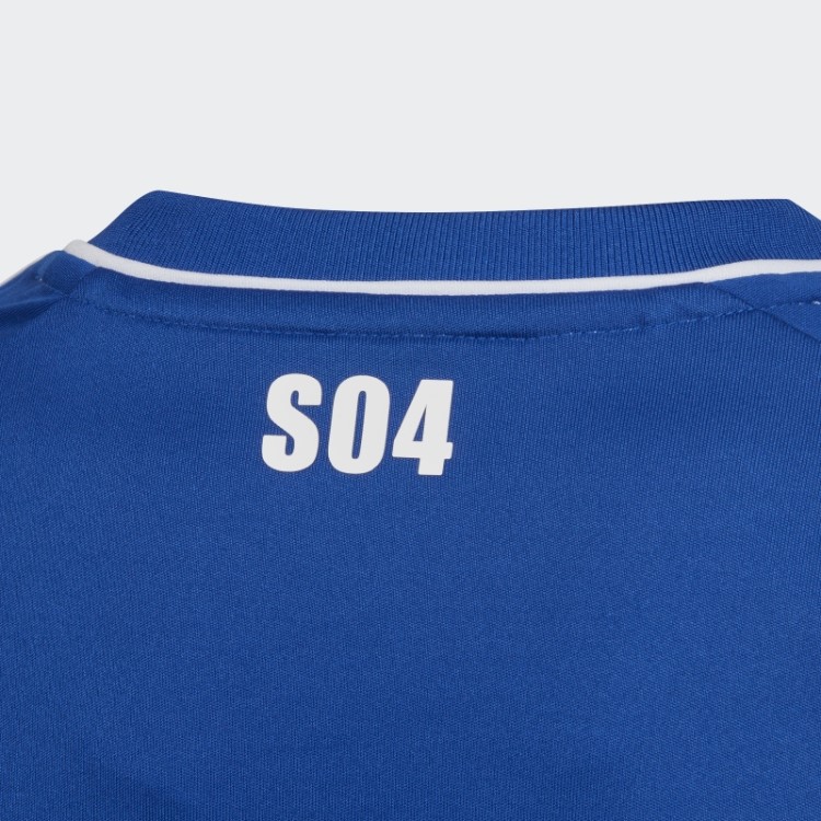 Camisa Azul Royal Fc Schalke 04 22/23 Adidas