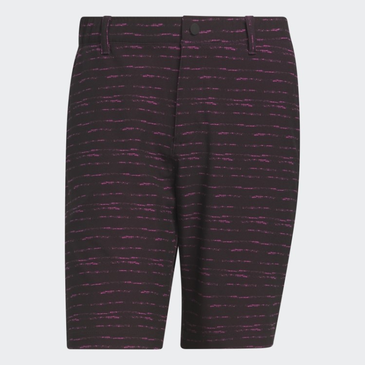 Calção De Golfe Preto Adidas Texturizado De 9 Polegadas