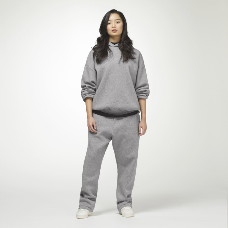 Moletom Com Capuz De Malha De Aveia Escura Adidas Basquete