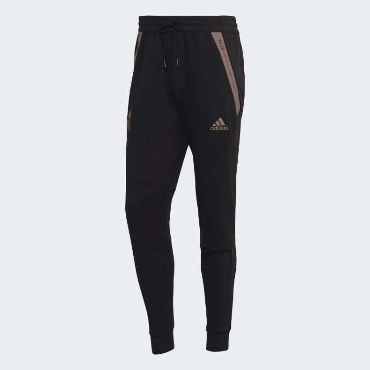 Calções De Treino De Viagem Real Madrid Adidas Preto