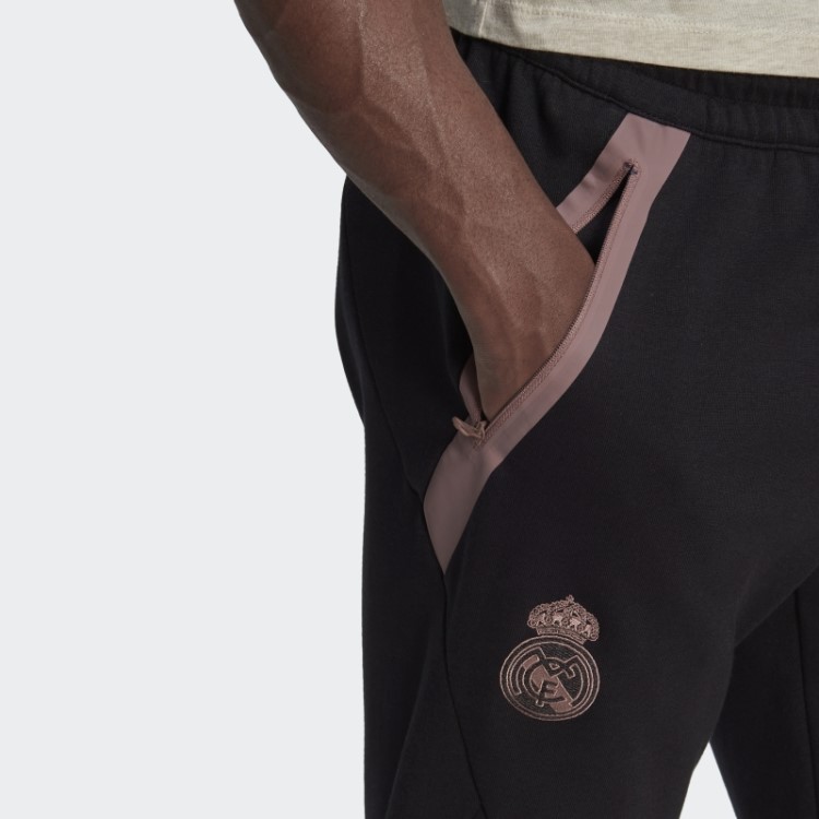 Calções De Treino De Viagem Real Madrid Adidas Preto
