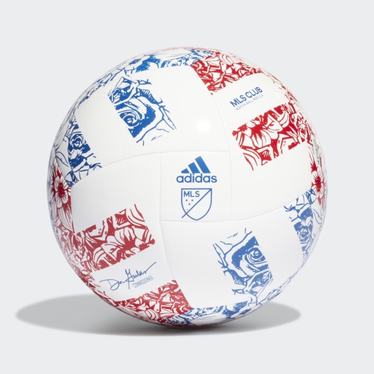 Bola Branca Do Clube Mls Adidas