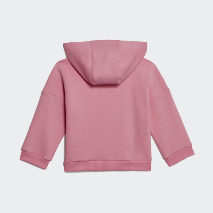 Adidas Moletom De Lã Com Capuz Rosa