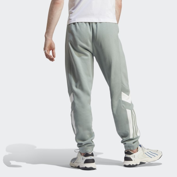 Calça De Moletom Adidas Rekive Verde Prata Quente