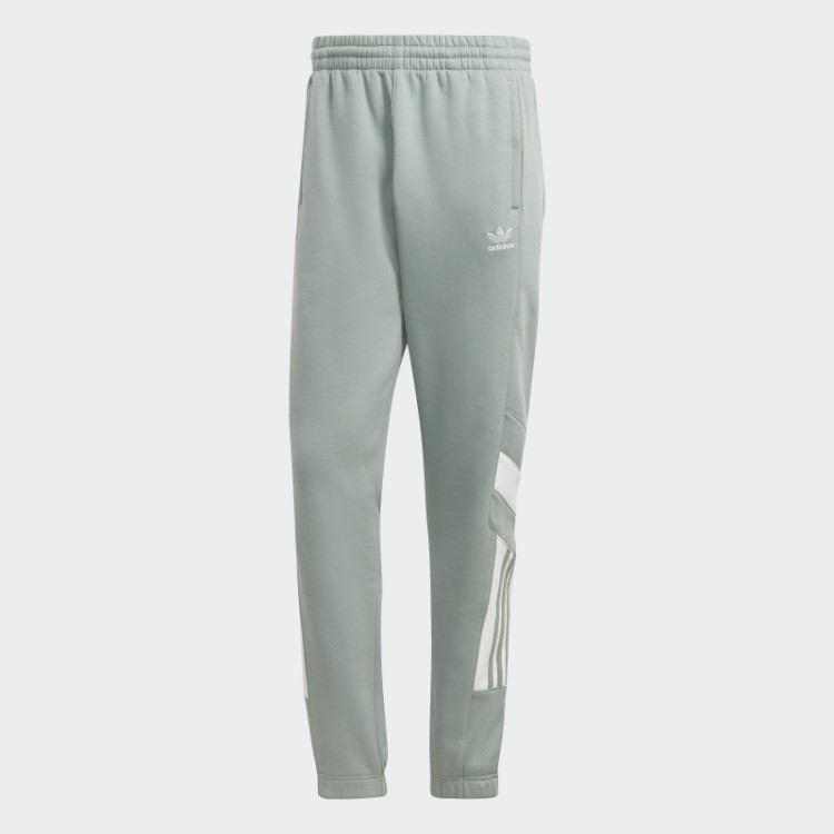 Calça De Moletom Adidas Rekive Verde Prata Quente