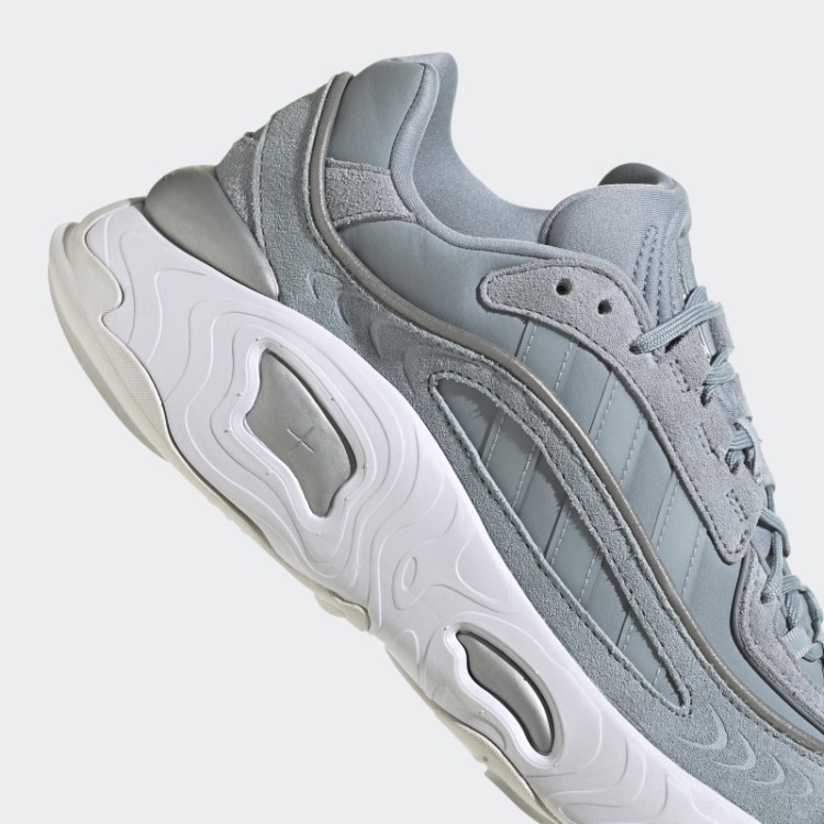 Tênis Oznova Adidas Cinza Claro