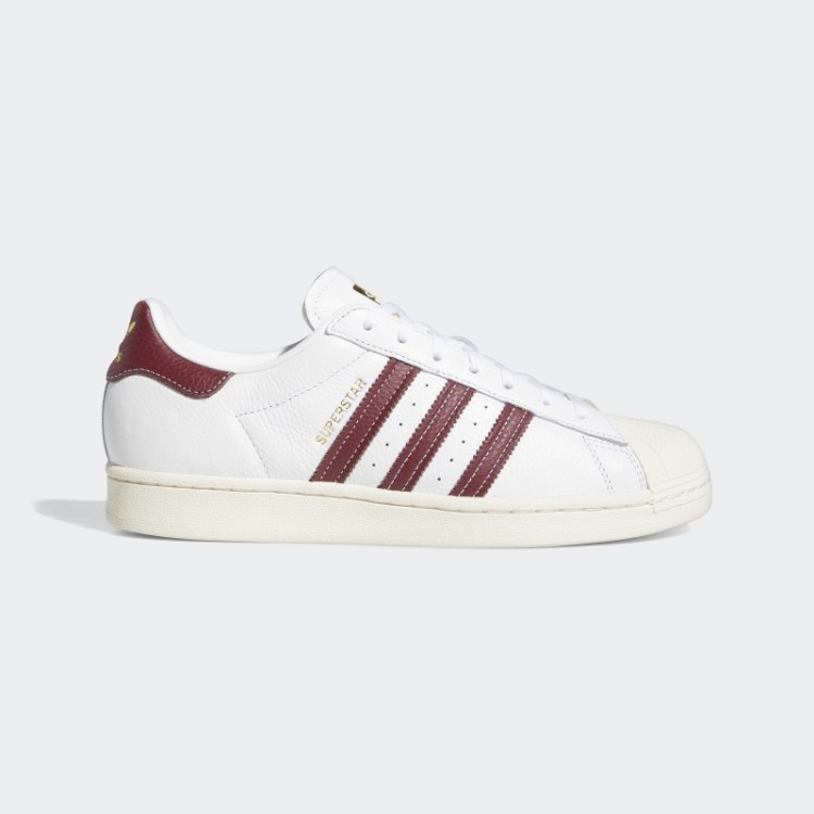 Sapatos Adidas Superstar Folha De Ouro