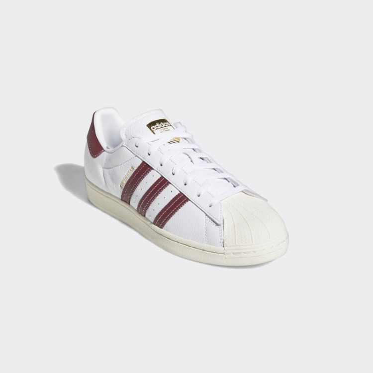 Sapatos Adidas Superstar Folha De Ouro