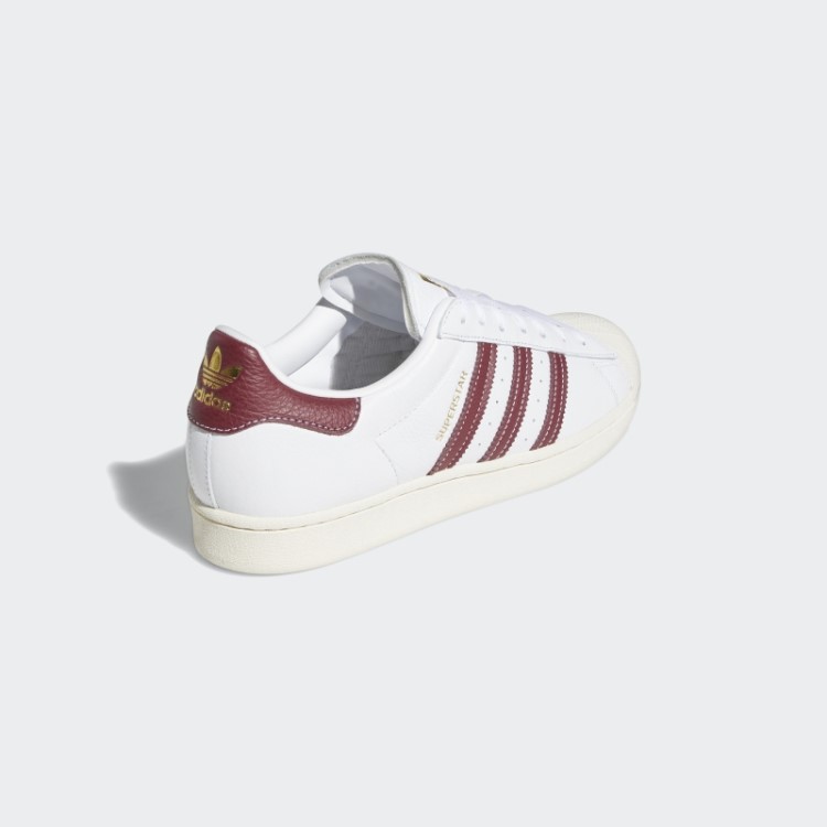 Sapatos Adidas Superstar Folha De Ouro