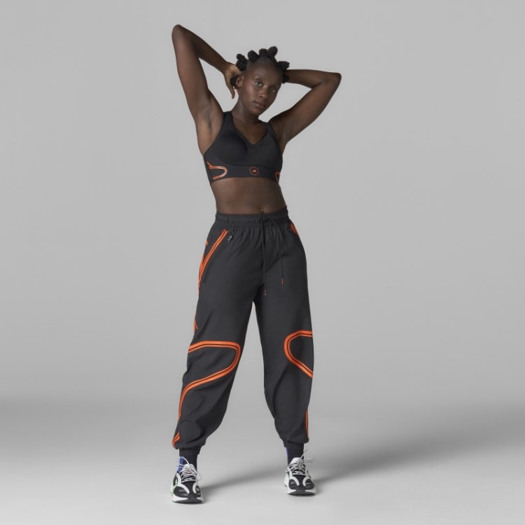Adidas By Stella Mccartney Truepace Terno De Treino Calça Preta Quente