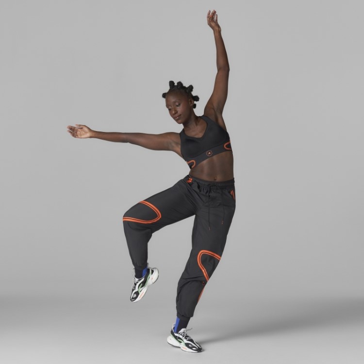 Adidas By Stella Mccartney Truepace Terno De Treino Calça Preta Quente