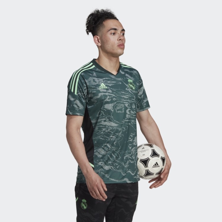 Camisa De Treino Real Madrid Condivo 22 Verde Adidas