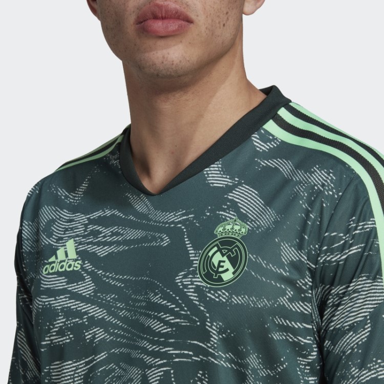 Camisa De Treino Real Madrid Condivo 22 Verde Adidas