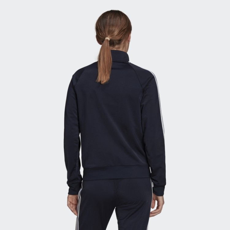 Jaqueta Adidas Ink Primegreen Essentials Warm-up Slim Com As Três Listras