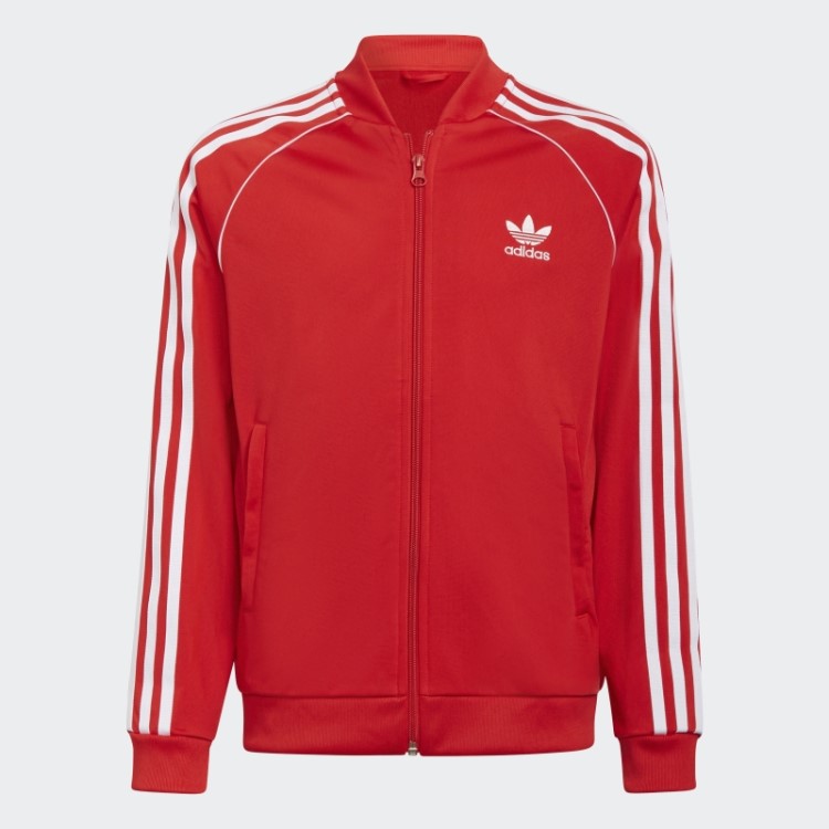 Adicolor Sst Track Top Vermelho Adidas