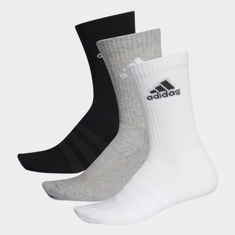 Meias Acolchoadas Cinza Médio Adidas