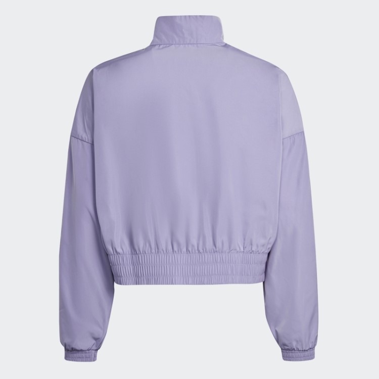 Adidas Adicolor Jaqueta Cropped Lilás
