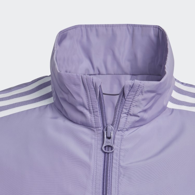 Adidas Adicolor Jaqueta Cropped Lilás