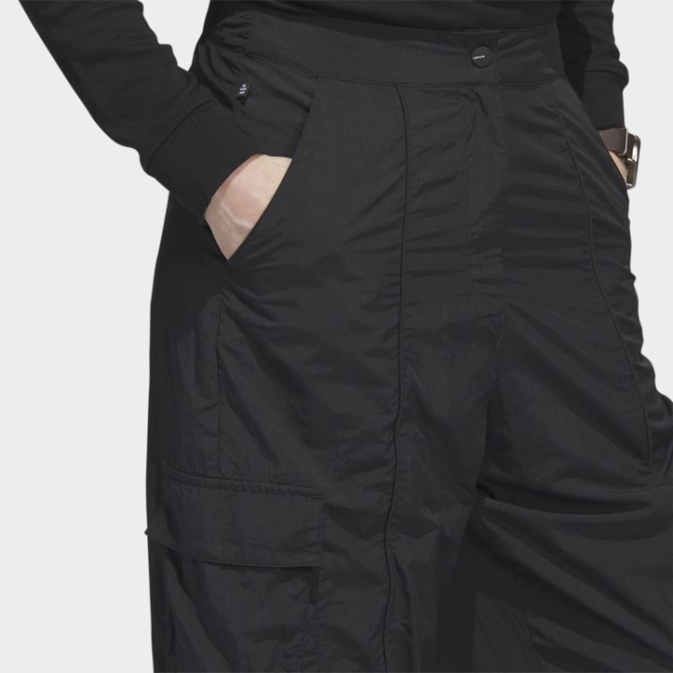 Parte De Baixo De Agasalho De Carga De Náilon Premium Essentials Preto Adidas