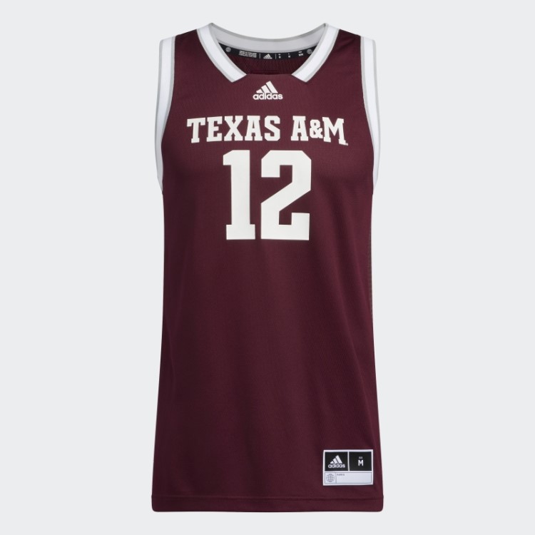 Camisa Aggies Swingman Marrom Adidas