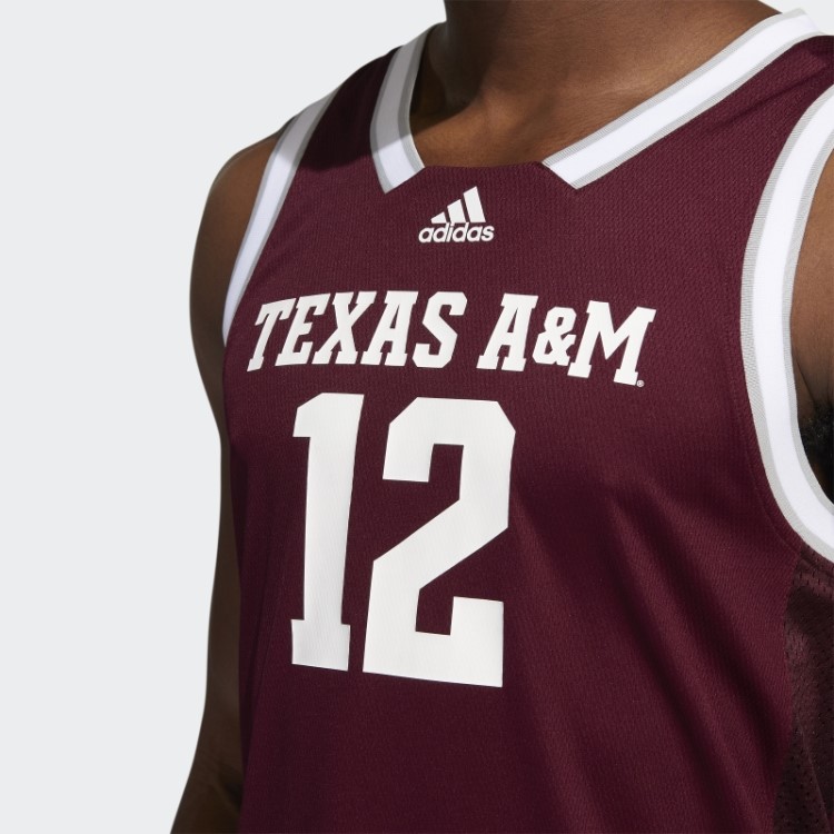 Camisa Aggies Swingman Marrom Adidas