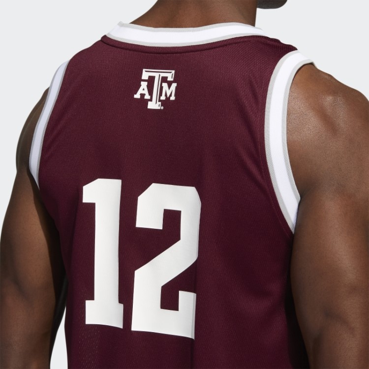 Camisa Aggies Swingman Marrom Adidas