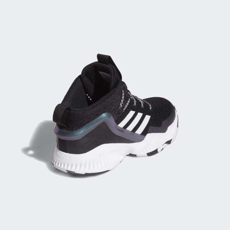 Sapatos De Bloqueio Adidas Preto