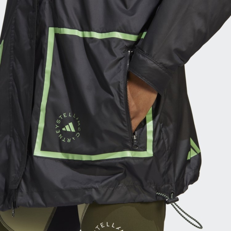 Jaqueta Preta Hot Adidas By Stella Mccartney Truenature Packable (gênero Neutro)
