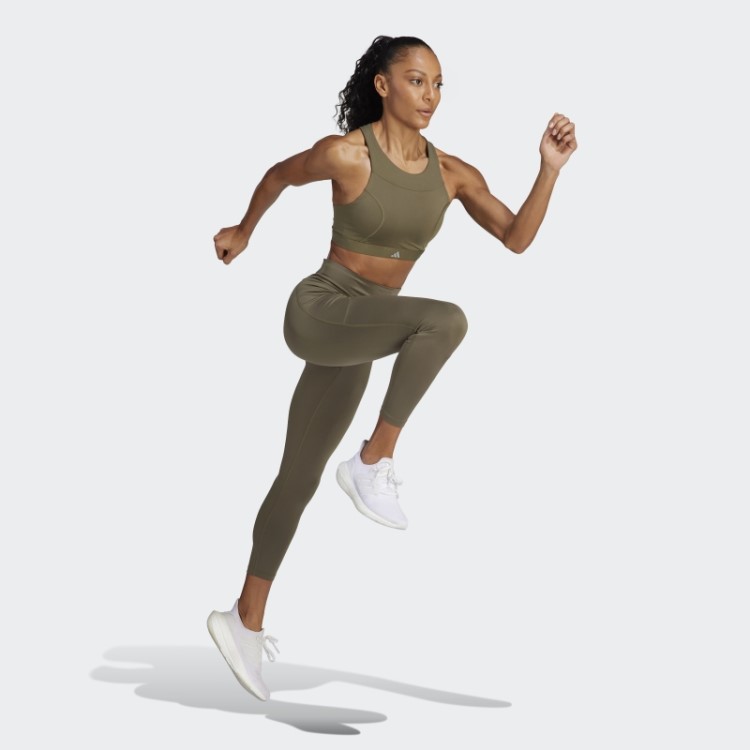 Legging Adidas Dailyrun 7/8 Verde Oliva