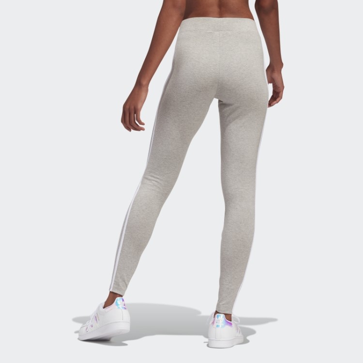 Meia-calça Adidas Adicolor Classics Com As Três Listras Cinza Médio