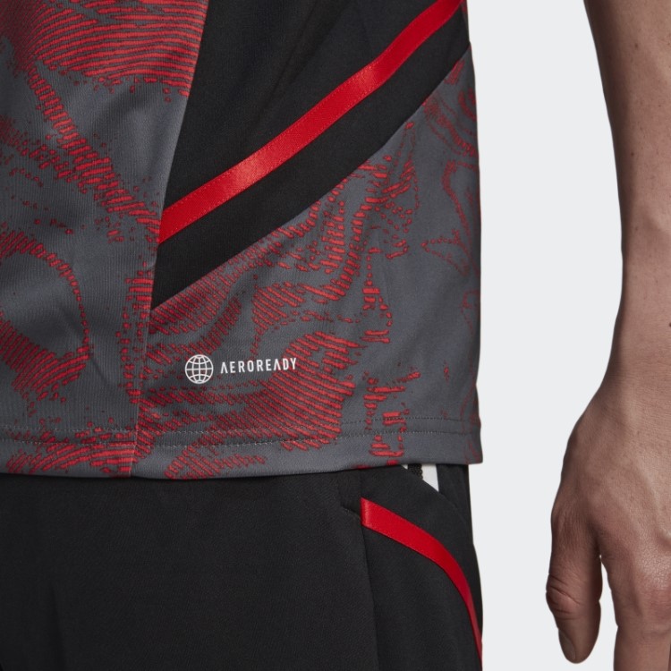 Vermelho Fc Bayern Condivo 22 Camisa De Treino Adidas