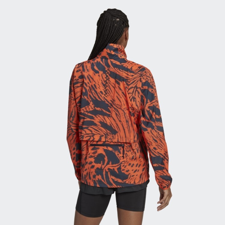 Jaqueta Corrida Rápida Adidas Laranja