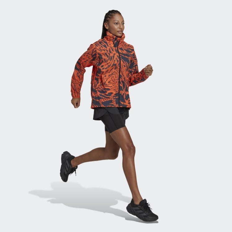 Jaqueta Corrida Rápida Adidas Laranja