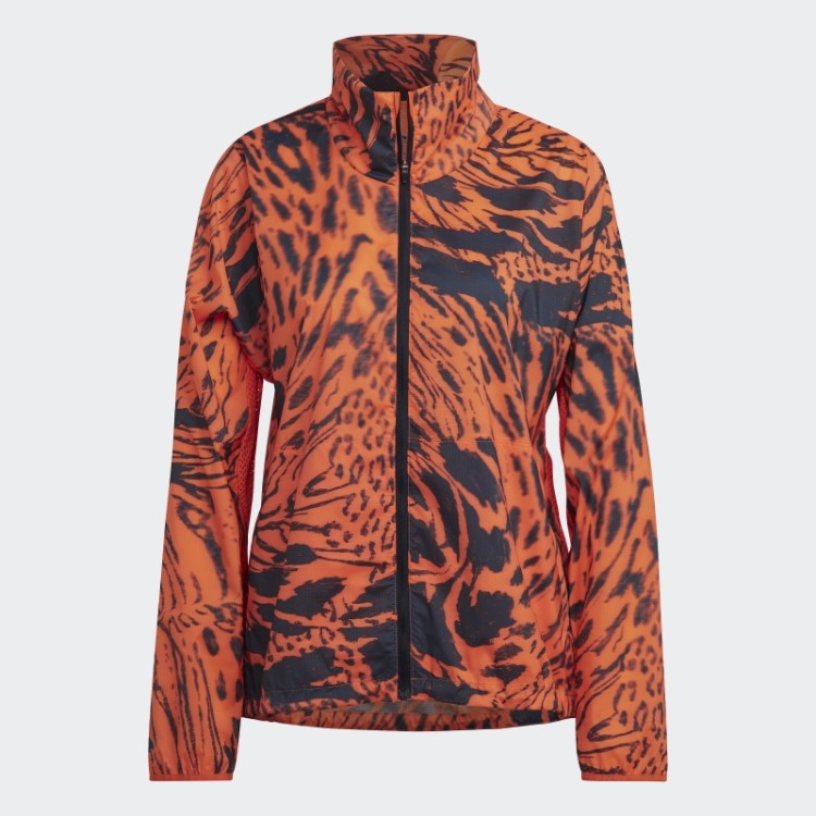 Jaqueta Corrida Rápida Adidas Laranja