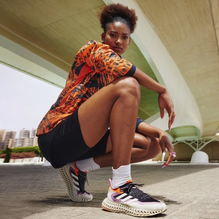 Jaqueta Corrida Rápida Adidas Laranja