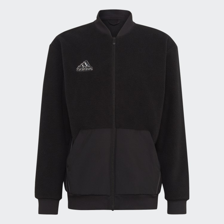 Pacote De Férias Essencial Jaqueta Sherpa Bomber Adidas Preta