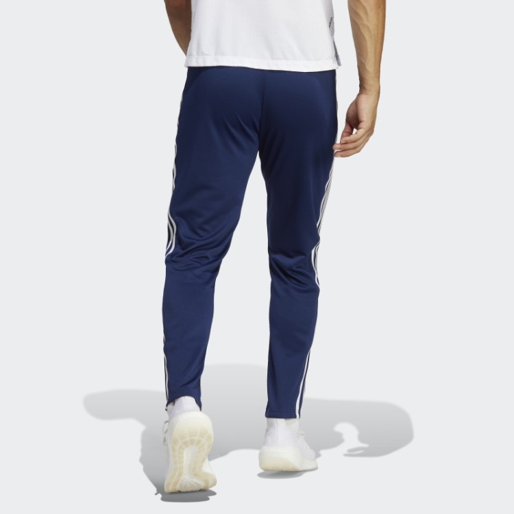 Calça Jogger De Treino Com As Três Listras Train Essentials Azul Escuro Da Adidas