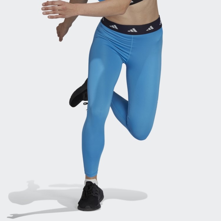 Legging Azul Adidas Techfit 7/8