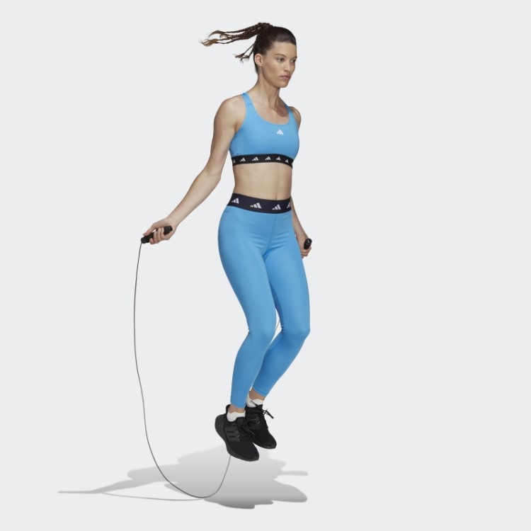 Legging Azul Adidas Techfit 7/8
