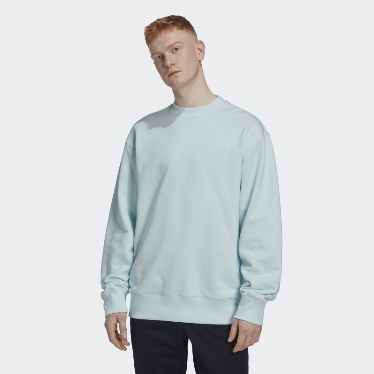 Adicolor Contemtempo Crew Sweatshirt French Terry Azul Adidas