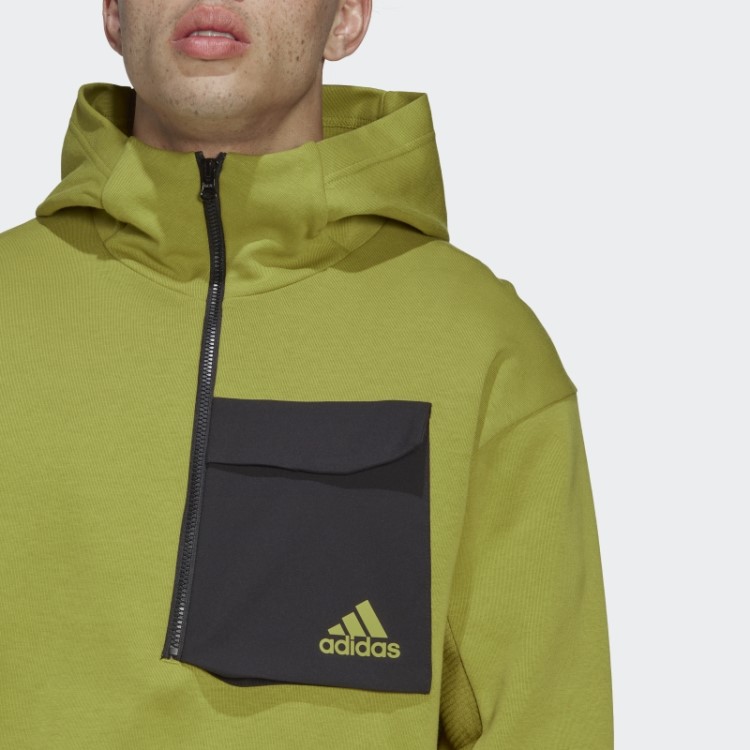 Moletom Adidas Verde-oliva Projetado Para Gameday