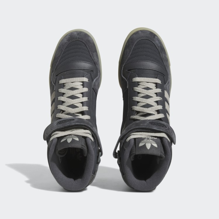Sapato Médio Adidas Forum Cinza